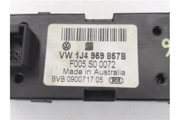 Recambio de mando elevalunas delantero izquierdo para volkswagen passat berlina (3b3) 2.8 referencia OEM IAM 1J4959857B F005S000