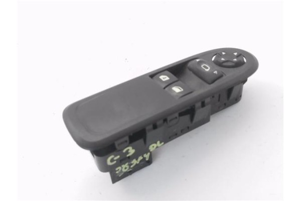 Recambio de mando elevalunas delantero izquierdo para citroen c3 1.4 attraction referencia OEM IAM 96637580XT 529076433 