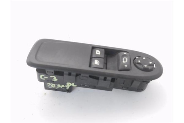 Recambio de mando elevalunas delantero izquierdo para citroen c3 1.4 attraction referencia OEM IAM 96637580XT 529076433 