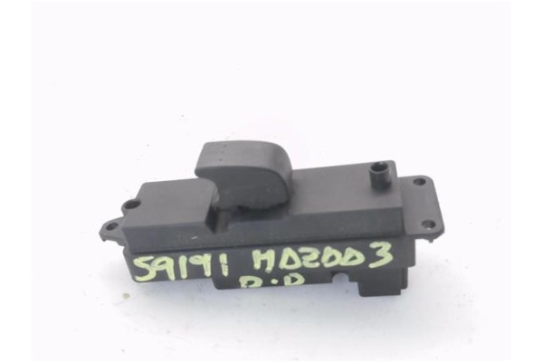 Recambio de mando elevalunas delantero derecho para mazda 3 sedán (bk) 1.6 di turbo referencia OEM IAM 03123100 BP4K66370 