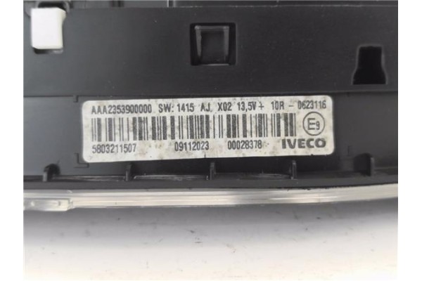 Recambio de cuadro completo para iveco daily chasis 2.3 referencia OEM IAM 5803211507 AAA2353900000 