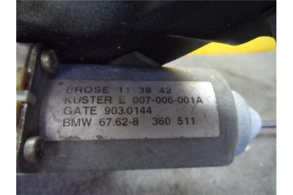 Recambio de mecanismo elevalunas trasero derecho para bmw serie 5 berlina (e39)(1995) 3.0 530d [3,0 ltr. - 142 kw 24v turbodiese