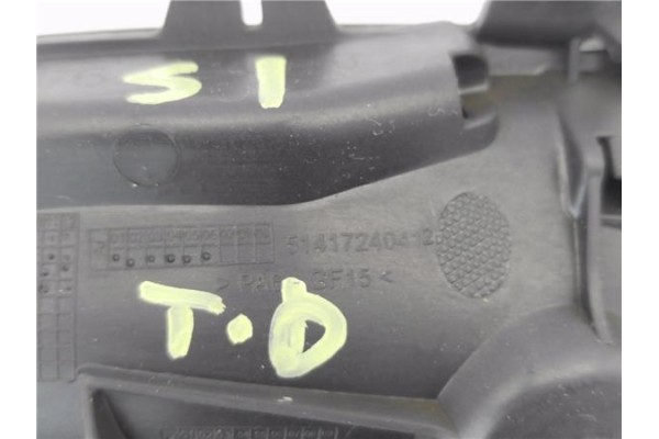 Recambio de manilla int. puerta trasero derecha para bmw serie 1 berlina 5p (f20) 2.0 116d referencia OEM IAM 51417240412  