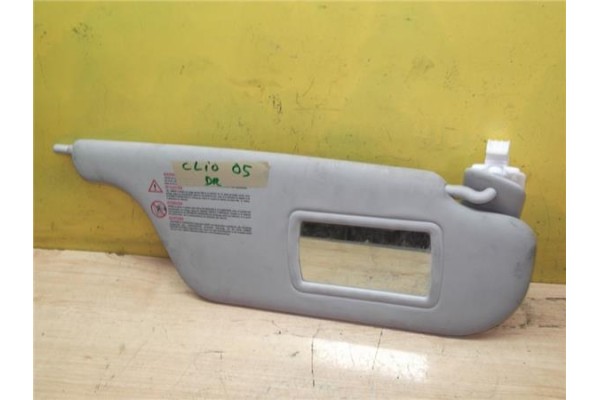 Recambio de parasol derecho para renault clio iii (2005) 1.5 d referencia OEM IAM   