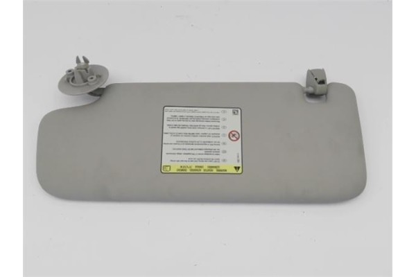 Recambio de parasol derecho para chevrolet spark 1.0 basis referencia OEM IAM   