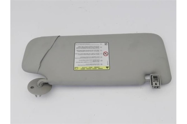 Recambio de parasol derecho para chevrolet spark 1.0 basis referencia OEM IAM   