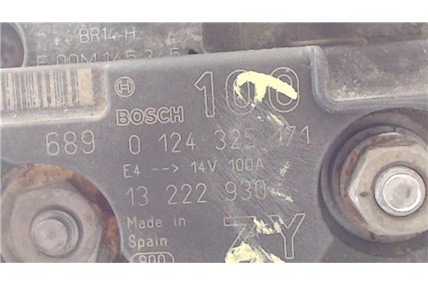 Recambio de alternador para opel corsa d 1.2 referencia OEM IAM 0124325171 13222930 