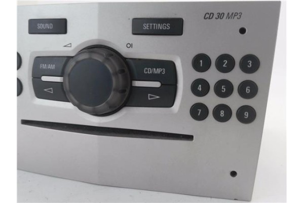 Recambio de autoradio para opel corsa d 1.2 referencia OEM IAM 13257028 344183129 