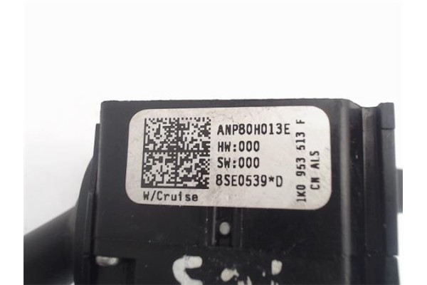 Recambio de mando intermitencia para seat leon (1p1) referencia OEM IAM 1K0953513F  1K0953513A , SEAT | 1K0953513G , AUDI | 1K09