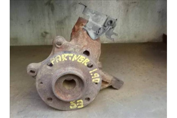 Recambio de mangueta delantero izquierda para peugeot partner furgón (5) 1.9 d referencia OEM IAM   