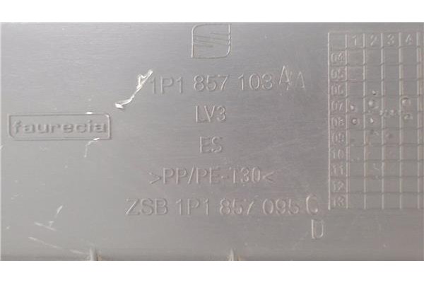 Recambio de guantera salpicadero para seat leon (1p1) 1.9 tdi referencia OEM IAM 1P1857103A  