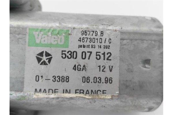Recambio de motor limpiaparabrisas trasero para chrysler voyager gs 2.4 awd referencia OEM IAM  53007512 