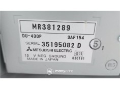 Recambio de display para mitsubishi space star (dg0) 1.9 1900 di-d plus referencia OEM IAM MR609210  