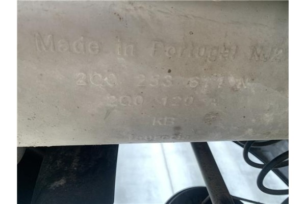 Recambio de tubo escape completo para seat ibiza (kj1) 1.0 style referencia OEM IAM 2Q0253611N 2Q0120A 