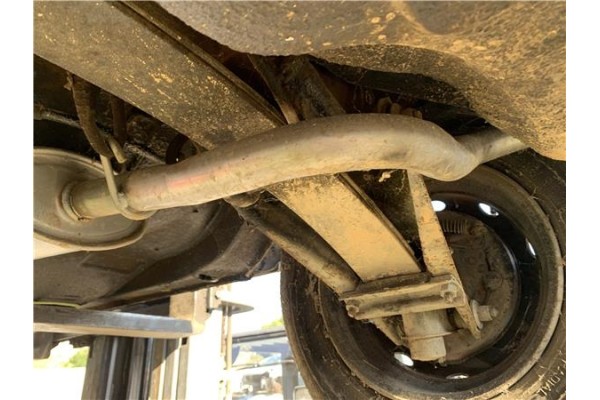 Recambio de tubo escape trasero para seat ritmo (138) 1.2 referencia OEM IAM EEB844245565 283855ALU 