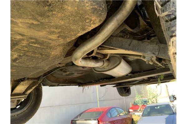 Recambio de tubo escape trasero para seat ritmo (138) 1.2 referencia OEM IAM EEB844245565 283855ALU 