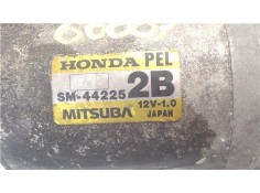 Recambio de motor arranque para honda hr-v (gh) 1.6 16v 4wd referencia OEM IAM SM442252B  