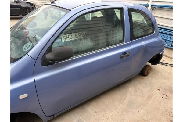 Recambio de puerta delantero izquierda para nissan micra (k12e) 1.2 16v referencia OEM IAM   