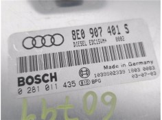 Recambio de centralita para audi a4 berlina (8e) 2.5 tdi (120kw) referencia OEM IAM 8E0907401S 281011435 