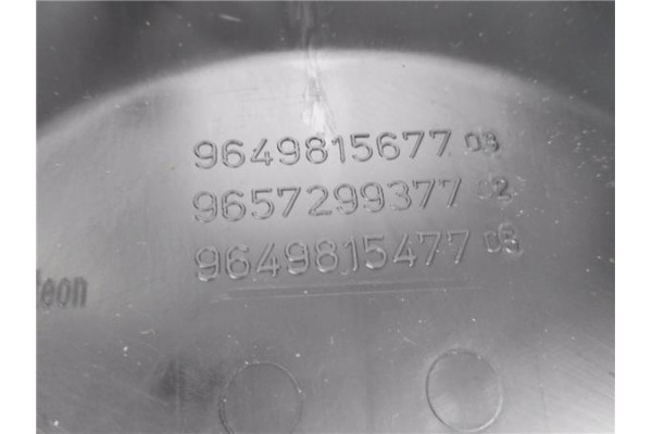 Recambio de embellecedor columna direccion para citroen c4 coupe 1.6 16v referencia OEM IAM 9649815677 9654149280 