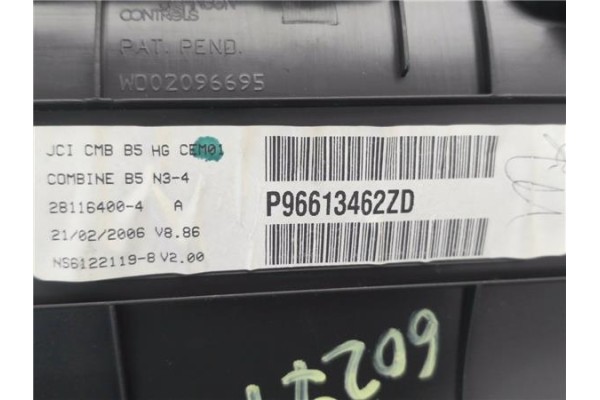 Recambio de cuadro completo para citroen c4 coupe 1.6 16v referencia OEM IAM P96613462ZD  