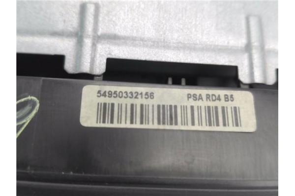 Recambio de autoradio para citroen c4 coupe 1.6 16v referencia OEM IAM 54950332156  