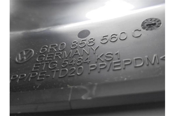 Recambio de embellecedor columna direccion para volkswagen polo v (6r1) 1.4 advance referencia OEM IAM   
