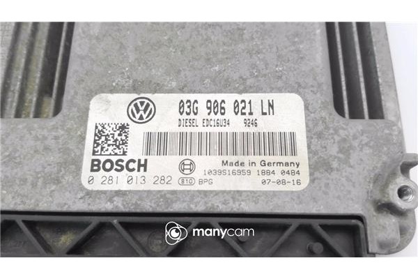 Recambio de centralita para seat altea xl (5p5) 1.9 tdi referencia OEM IAM 03G906021LN  