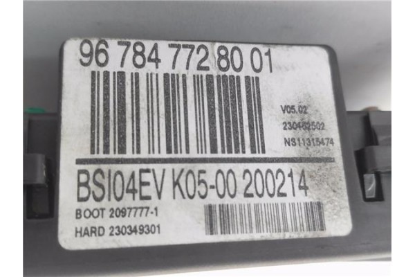 Recambio de bsi para peugeot 308 sw 1.6 hdi 84kw 114cv referencia OEM IAM 967847728001  