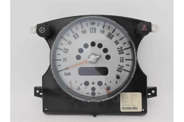 Recambio de cuadro instrumentos para mini mini (r50,r53) 1.6 cooper referencia OEM IAM   