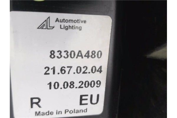 Recambio de piloto trasero derecho para mitsubishi colt vii (cz_) 1.3 (z35am, z34am, z33am) referencia OEM IAM 8330A480  