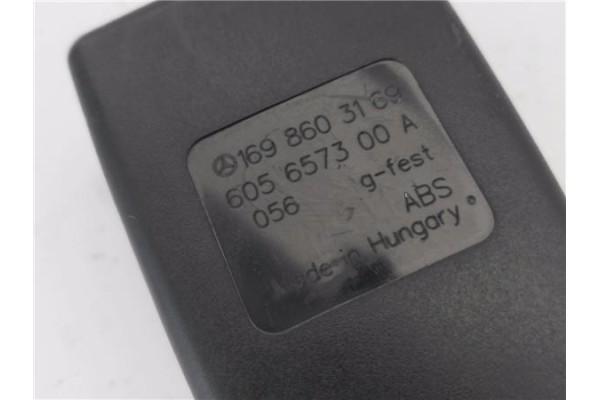 Recambio de anclaje cinturon trasero izquierdo para mercedes-benz clase a (bm 169) 2.0 a 180 cdi (169.007) referencia OEM IAM 16