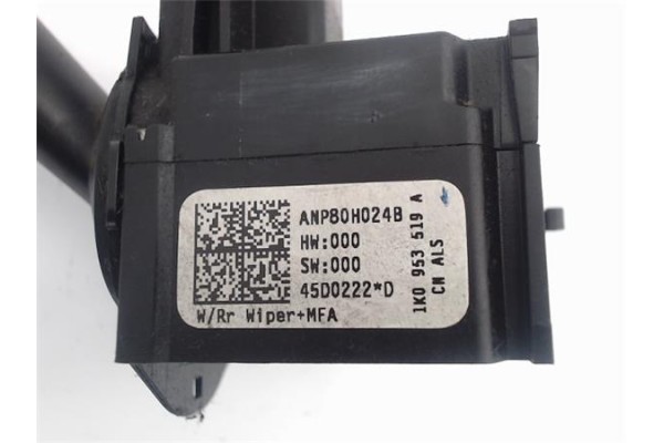 Recambio de mando limpiaparabrisas para seat leon (1p1) referencia OEM IAM 1K0953519A  
