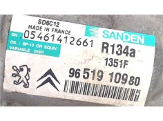 Recambio de compresor aire acond. para peugeot 207 1.4 16v referencia OEM IAM 9651910980  
