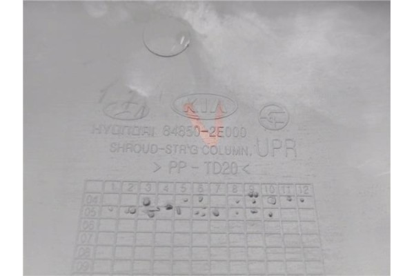 Recambio de embellecedor columna direccion para hyundai tucson (jm) 2.0 crdi referencia OEM IAM 848522E000 8,49E+05 