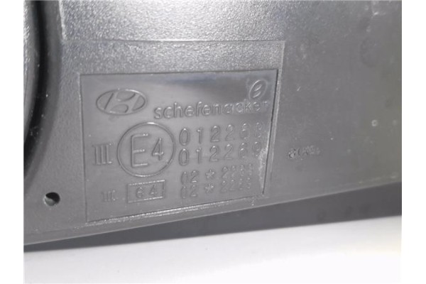 Recambio de retrovisor electrico izquierdo para hyundai tucson (jm) 2.0 crdi referencia OEM IAM E4012269  