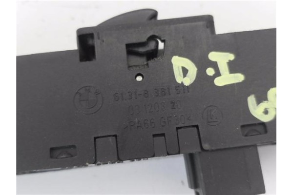 Recambio de mando elevalunas delantero izquierdo para bmw serie 3 berlina (e46) 1.9 316i referencia OEM IAM 61318381511  