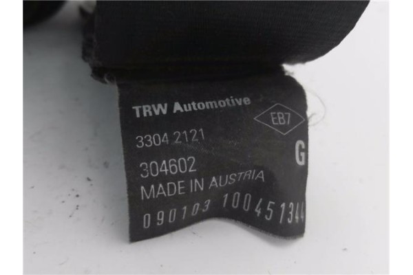Recambio de cinturon seguridad delantero izquierdo para renault kangoo i (f/kc0) 1.5 dci (kc08, kc09) referencia OEM IAM 8200743