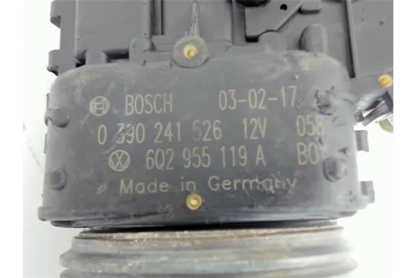 Recambio de motor limpiaparabrisas delantero para seat ibiza (6l1) referencia OEM IAM 6Q2955119A 0390241526 