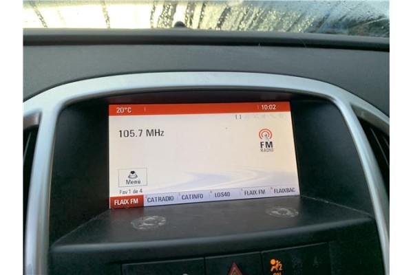 Recambio de pantalla para opel astra j berlina 5p 1.6 selective referencia OEM IAM 42353388  