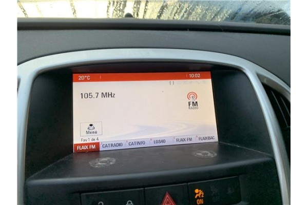 Recambio de pantalla para opel astra j berlina 5p 1.6 selective referencia OEM IAM 42353388  