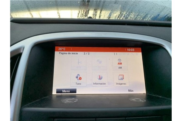 Recambio de pantalla para opel astra j berlina 5p 1.6 selective referencia OEM IAM 42353388  