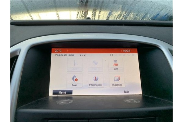 Recambio de pantalla para opel astra j berlina 5p 1.6 selective referencia OEM IAM 42353388  