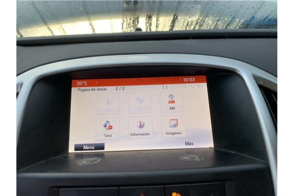 Recambio de pantalla para opel astra j berlina 5p 1.6 selective referencia OEM IAM 42353388  