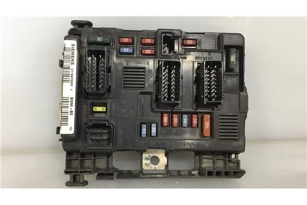 Recambio de caja fusibles/rele para citroen berlingo 1.6 hdi 75 600 first furgón referencia OEM IAM 9650618580 U118470002 