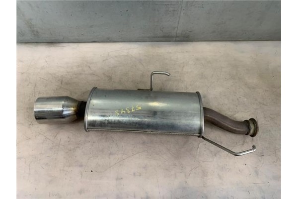 Recambio de tubo escape trasero para peugeot 206 1.4 i referencia OEM IAM   