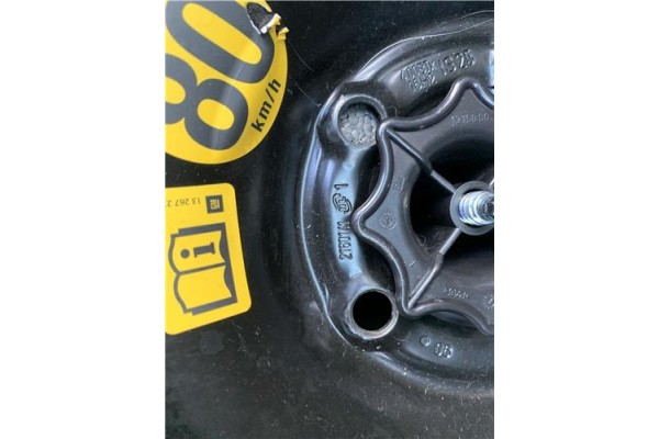 Recambio de rueda completa repuesto para opel astra j berlina 5p 1.6 selective referencia OEM IAM 1315006 90126756 