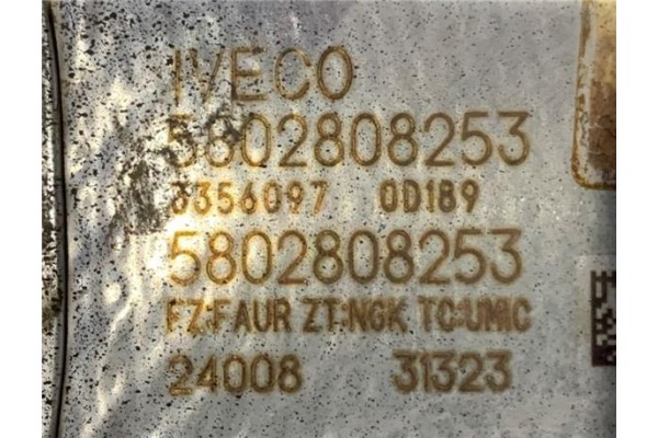 Recambio de catalizador para iveco daily chasis 2.3 referencia OEM IAM 5802808253  