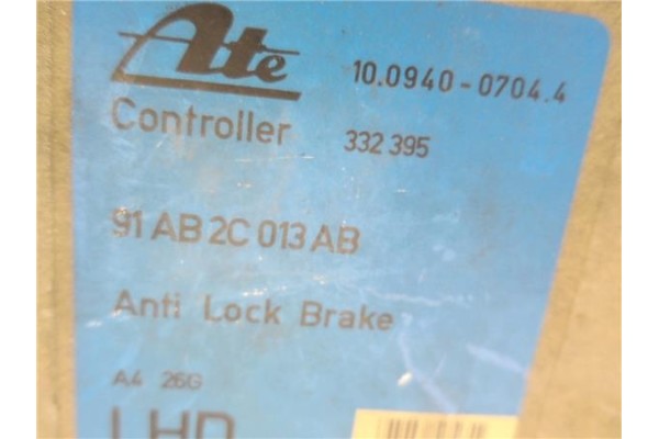 Recambio de centralita abs para ford escort vi (gal) 1.8 td referencia OEM IAM 91AB2C013AB 10094007044 
