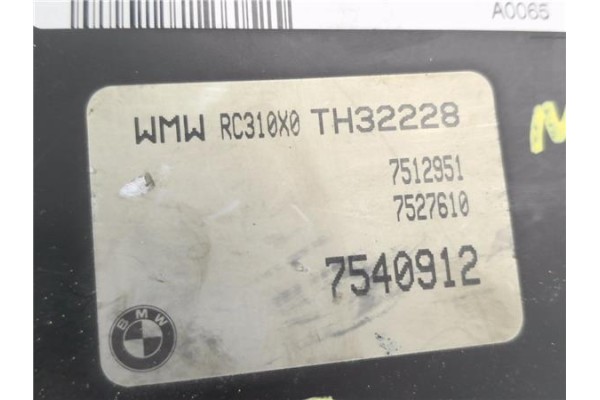 Recambio de centralita para mini mini (r50,r53) 1.6 one referencia OEM IAM 1214752761001 S118012001N 